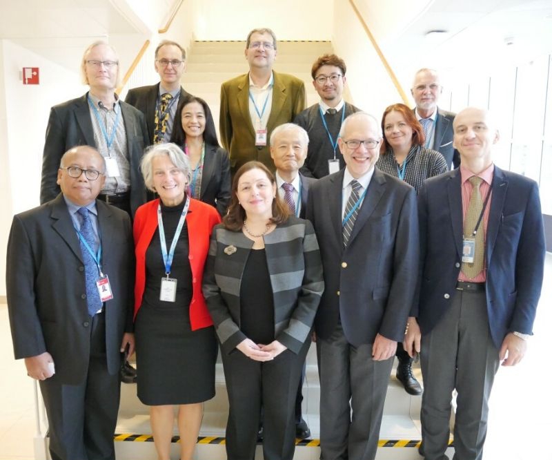 Grupo de asistentes en IAEA - NEUTRONES PARA MEDICINA